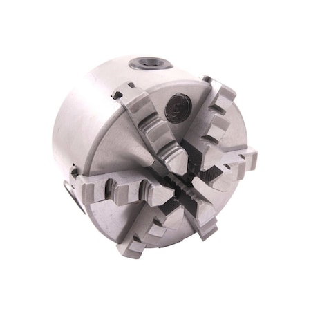 H & H Industrial Products 8" 6-Jaw Self-Centering Plain Back Lathe Chuck 3900-4558